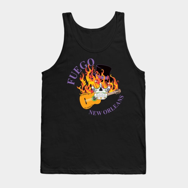 FUEGO New Orleans Tank Top by Dimmo